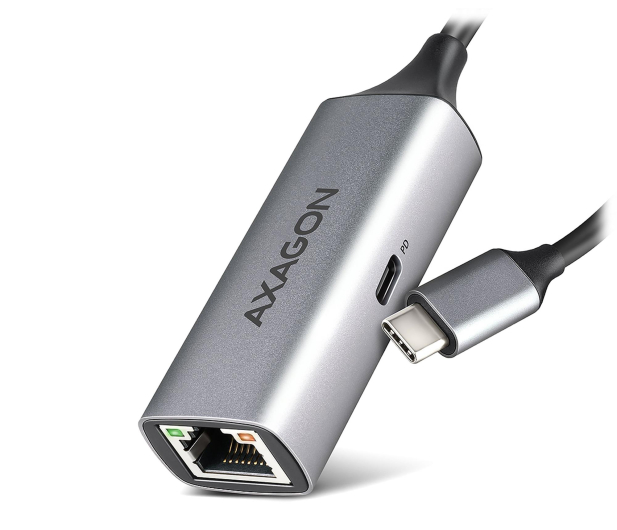 Axagon ADE-TXPD USB-C gigabit ethernet adapter z PD 100W - 1485410 - zdjęcie